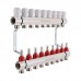 Колектор Thermo Alliance STANDART на 9 виходів (SD235W9) з витратомірами Колектор Thermo Alliance STANDART на 9 виходів (SD235W9) з витратомірами